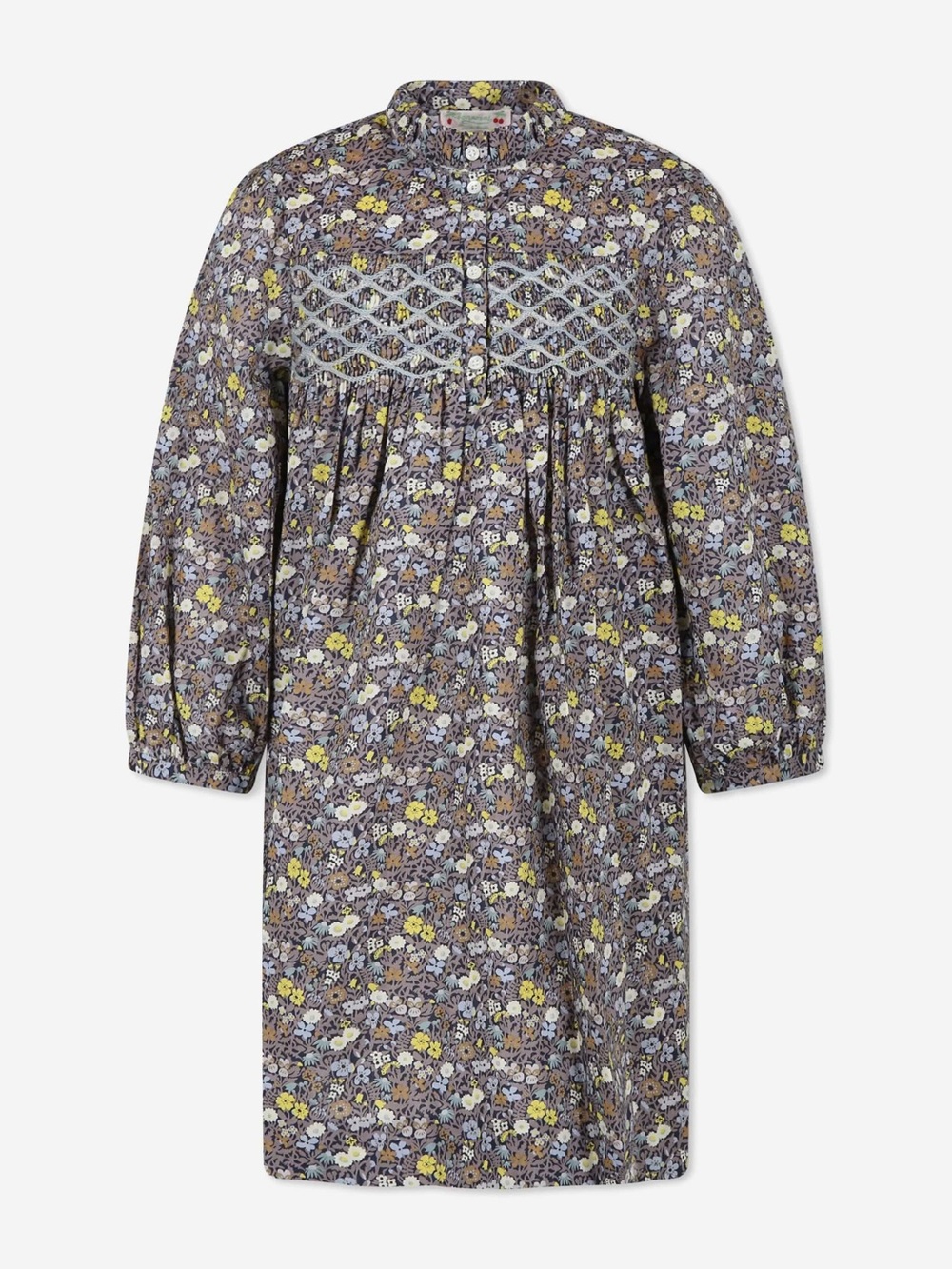 Bonpoint Floral Smocked Dress